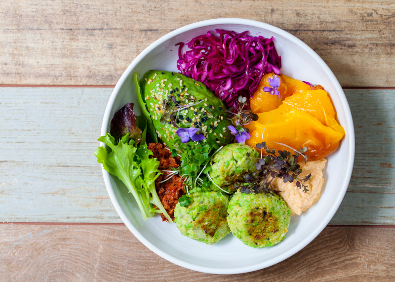 Naked Burger Bowl